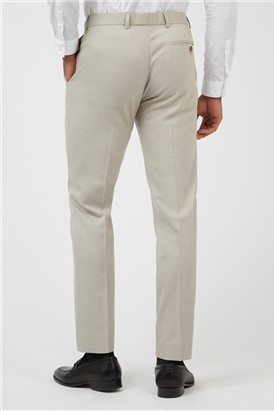 Stone Twill Tailored Fit Trouser