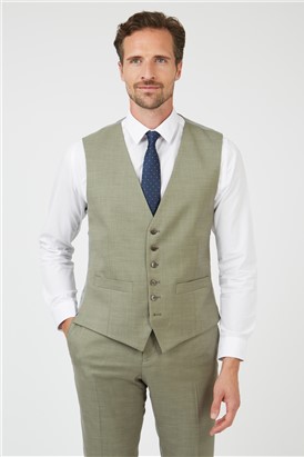 Mid Khaki Waistcoat