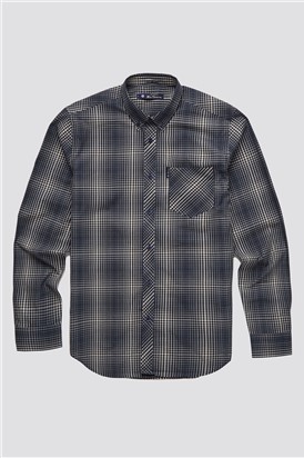  Long Sleeve Gradient Check Shirt