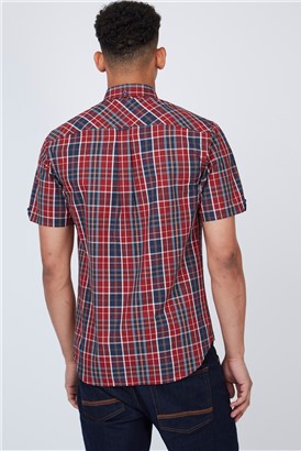   Long Sleeve Soft Laundered Tartan Check Shirt