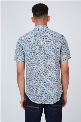  Short Sleeve Multi Colour Floral Shirt