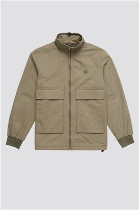   Green Contemporary Workers Jacket