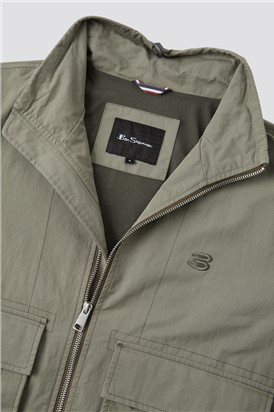   Green Contemporary Workers Jacket