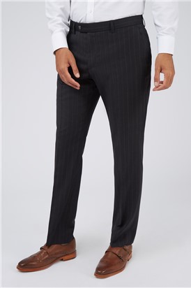  Charcoal Stripe Soho Trousers