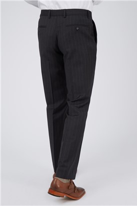  Charcoal Stripe Soho Trousers