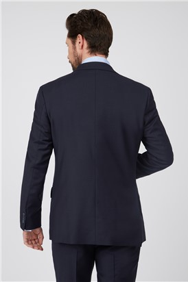  Plain Navy Twill Soho Suit Jacket