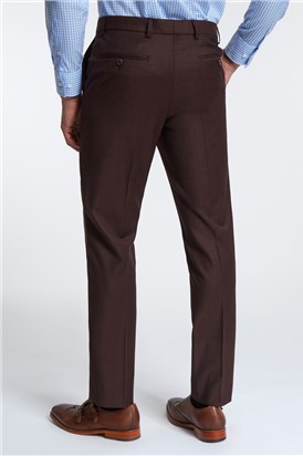  Plain Wine Flannel Ivy League Suit