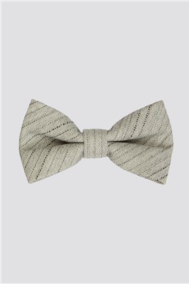  Stone Stripe Bow Tie