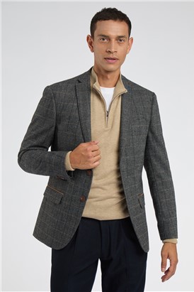  Knitted Quarter Zip Jumper