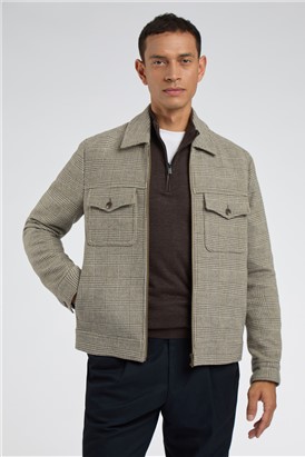  Knitted Quarter Zip Jumper