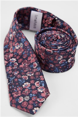  Slim Floral Tie