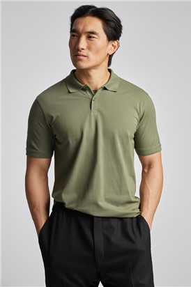  100% Egyptian Organic Cotton Pique Polo Shirt