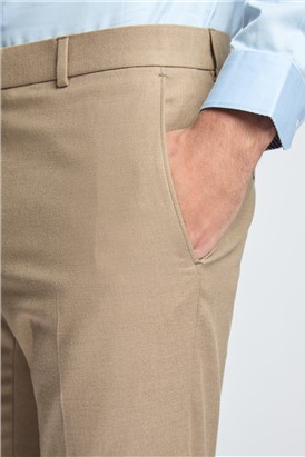  Slim Fit Austin Camel Flannel Suit Trousers