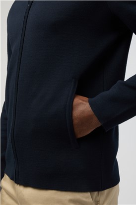  Zip Through Cardigan