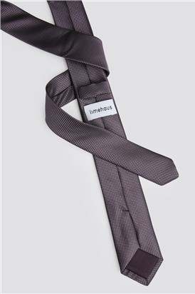  Purple Slim Textured Tie