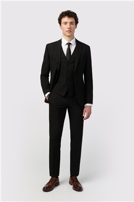  Skinny Fit Black Stretch Trousers