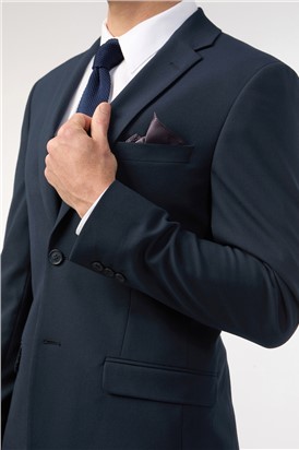  Regular Fit Navy Stretch Suit