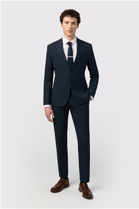  Skinny Fit Navy Stretch Suit