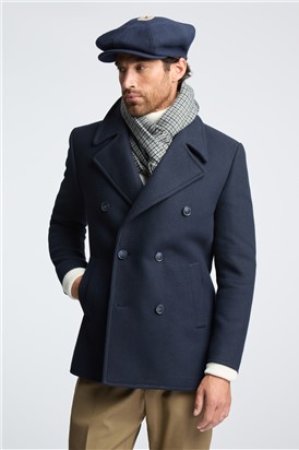  Slim Fit Navy Peacoat