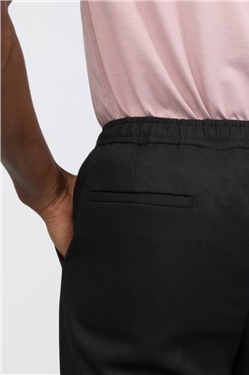  Black Drawstring Trousers