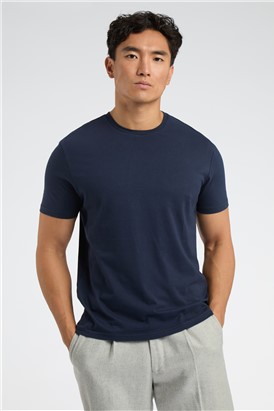  Crew Neck T-Shirt - Navy