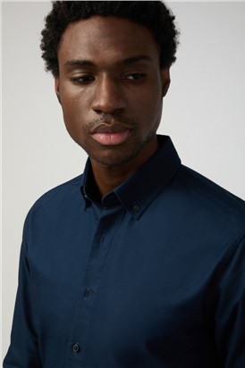  Navy Oxford Shirt
