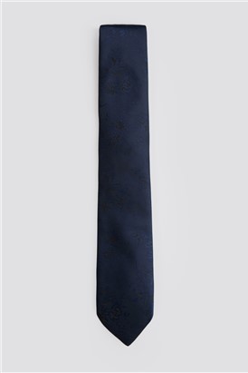  Blue Abloom Tie