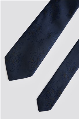  Blue Abloom Tie