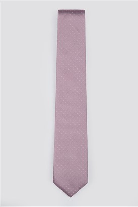  Purple Pindot Tie