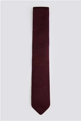  Wine Knitted Tie