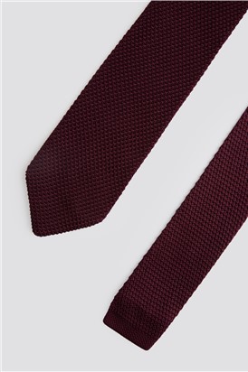  Wine Knitted Tie