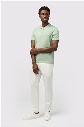  Sage Quarter Zip Jersey Polo