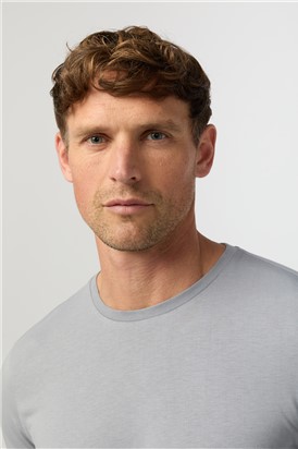  Grey Crew Neck T-Shirt