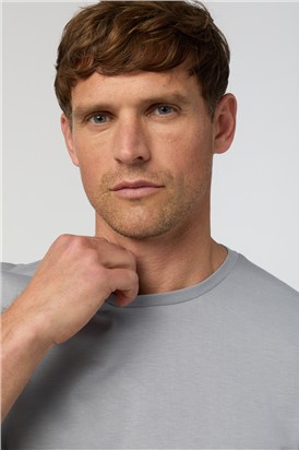  Grey Crew Neck T-Shirt