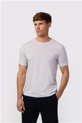  Lilac Crew Neck T-Shirt