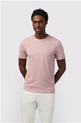 Melka Mauve Crew Neck T-Shirt