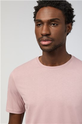  Mauve Crew Neck T-Shirt