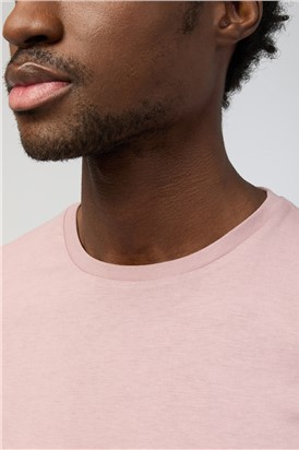  Mauve Crew Neck T-Shirt