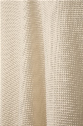  Ecru Quarter Zip Knit Polo