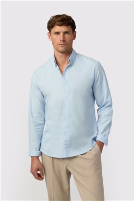  Light Blue Linen Shirt