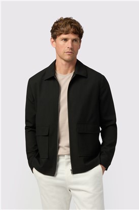  Black Zipped Jacket