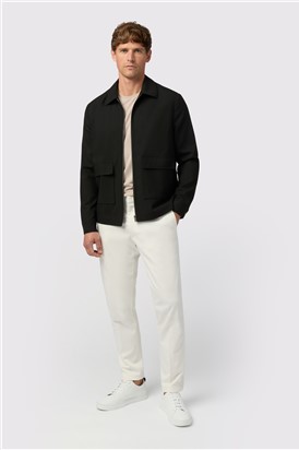  Black Zipped Jacket