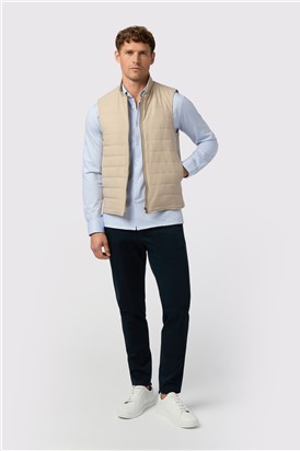  Stone Zip Through Gilet