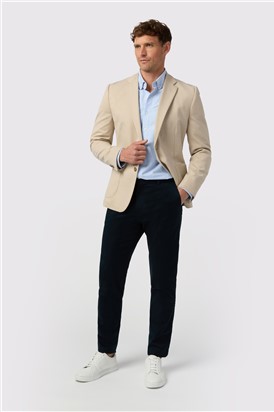  Oatmeal Jersey Blazer