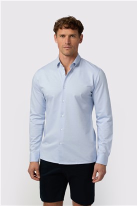  Light Blue Jersey Shirt