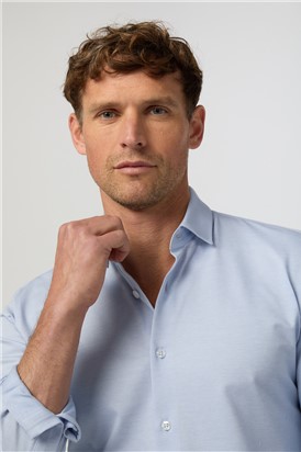  Light Blue Jersey Shirt