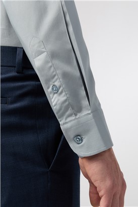  Slim Fit Duck Egg Stretch Shirt