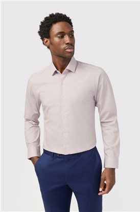  Slim Fit Lavender Stretch Shirt