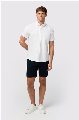  White Oxford Short Sleeve Shirt