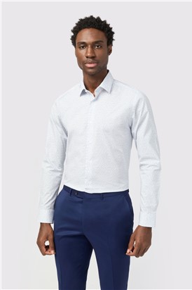  Slim Fit Dandelion Print Shirt